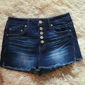 Button Fly shorty shorts